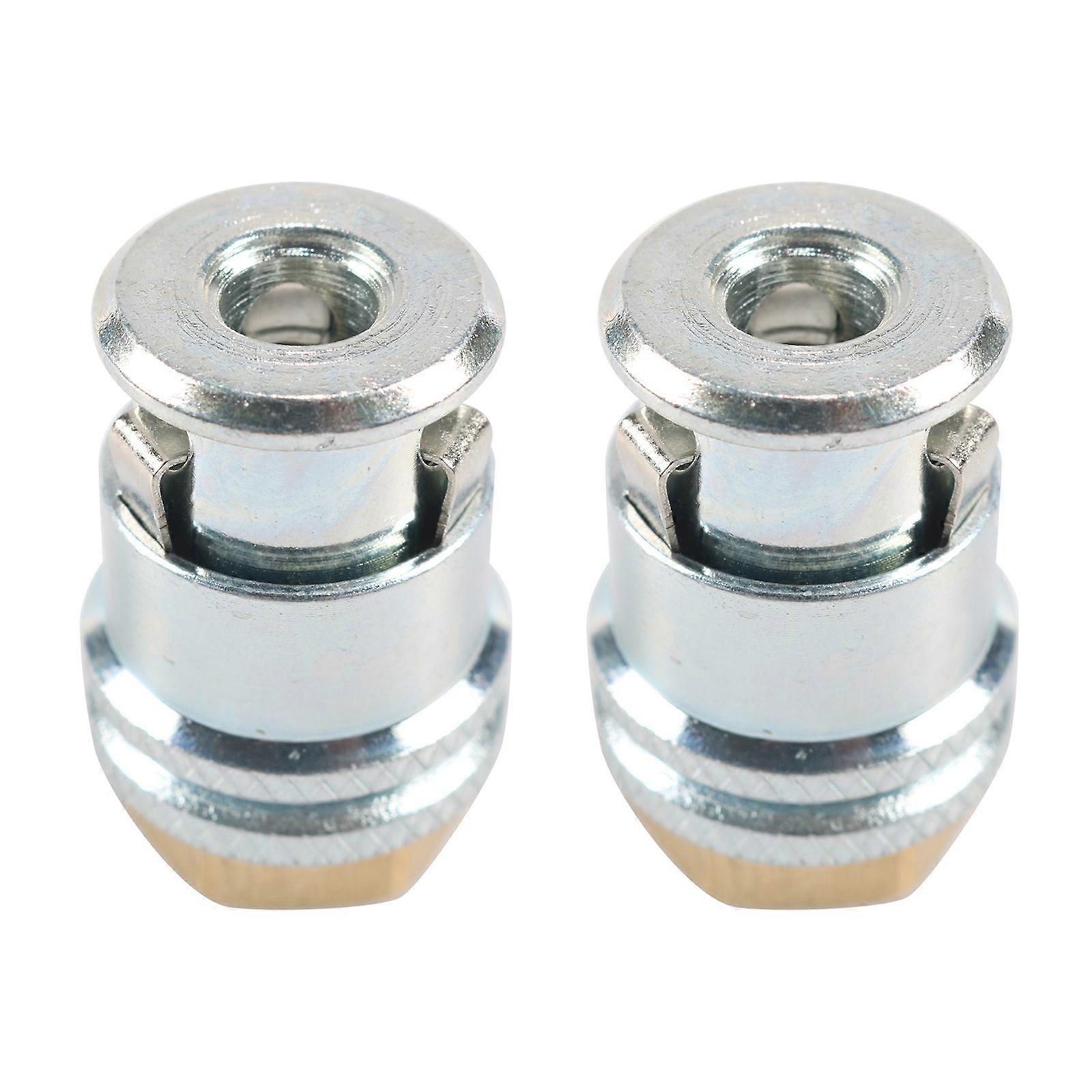 1/4Inch Locks on Air Chuck Air Compressor Wear Resistant Tire Inflator Tire Chuck for Hose Repair Inflate Chuck Multicolor