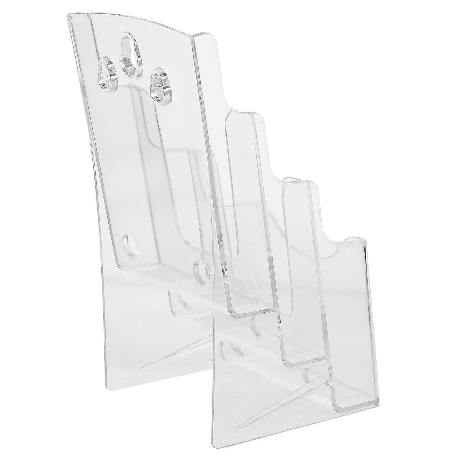 Stylish Multi Use Document Rack for Wall Display – Office File Organizer, Pamphlet Stand, and Holder for Office Workers