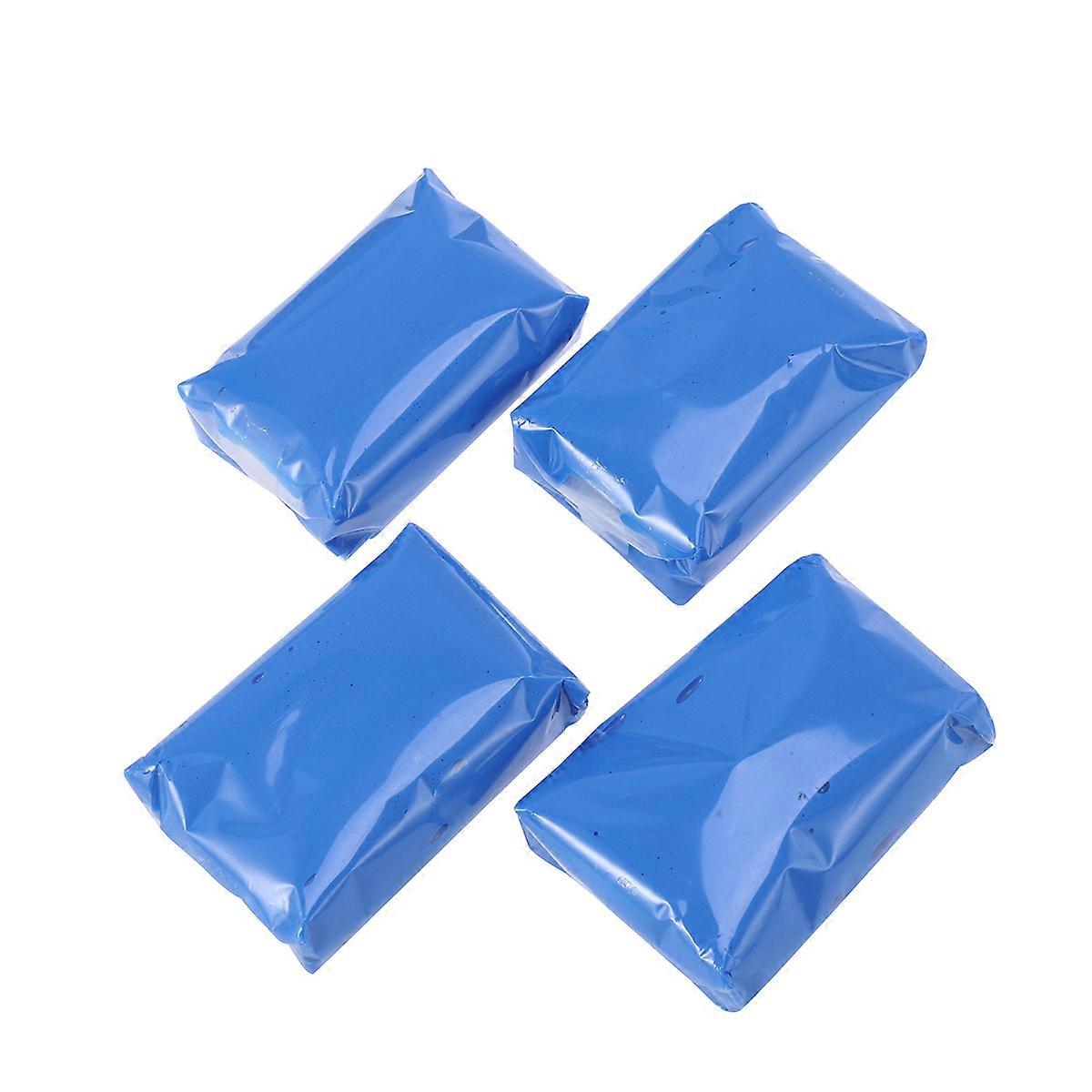 Auto Detailing Mud Blue 100g Rectangular Car Cleaning Removes Grease 6Pcs