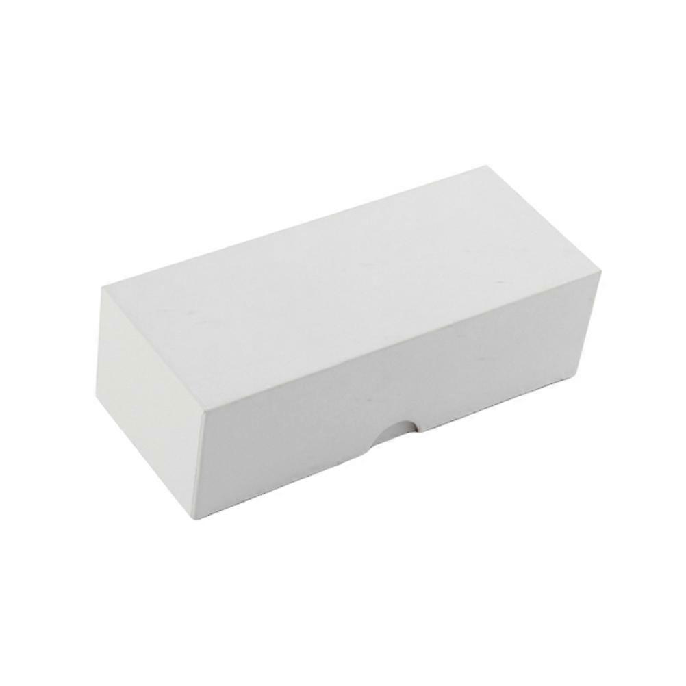 White Kraft Paper Eyeglass Case for Safe Storaging Durable and Portable Perfect for Travel