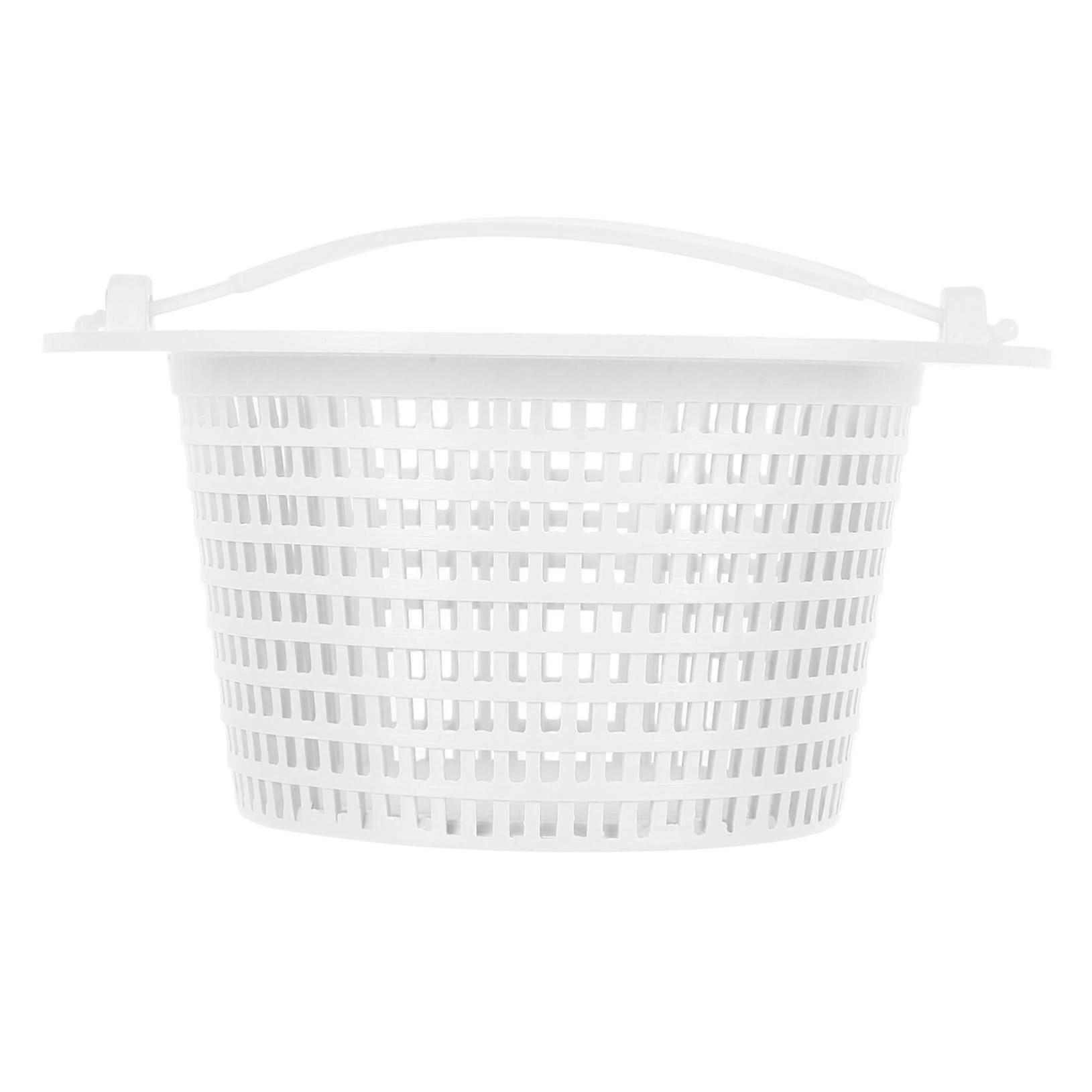 Pool Skimmer Basket with Hook - Durable Universal Cleaning Accessory for Indoor and Outdoor Pools, Compatible with All Pool Types