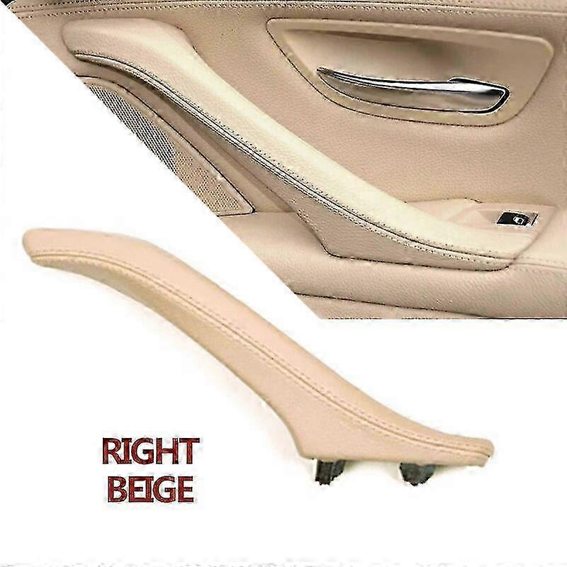 Interior leather handle assembly for BMW 5 Series left right