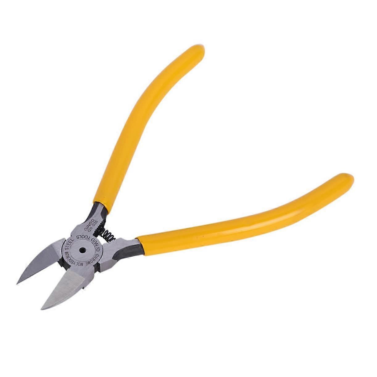 Schwanzzange Schnecke Nipper Multi-Functional Pliers Yellow Plastic 16x12x1.5cm Home Tool Set