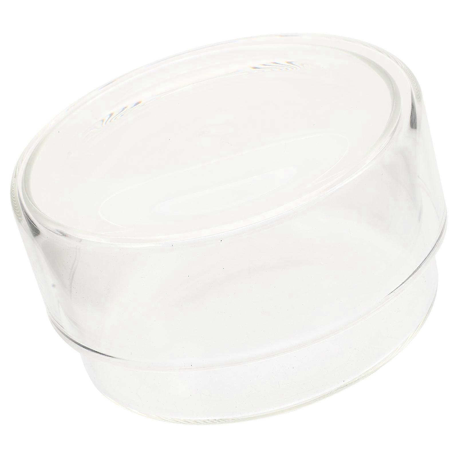 Transparent Glass Canister with Lid   Multi Functional Storage Jar for Tea, Coffee, Crafts, and Decorative Use