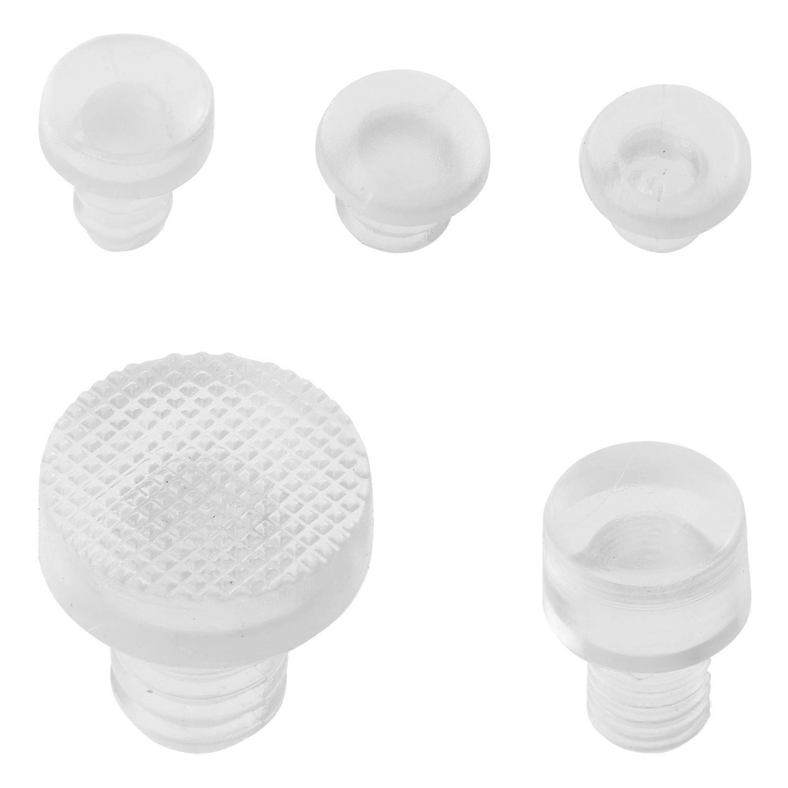 150pcs Transparent Furniture Bumpers with Embedded Shock Pads for Tables, Cabinets – Durable, Noise Reducing Grip Pads for Home Use
