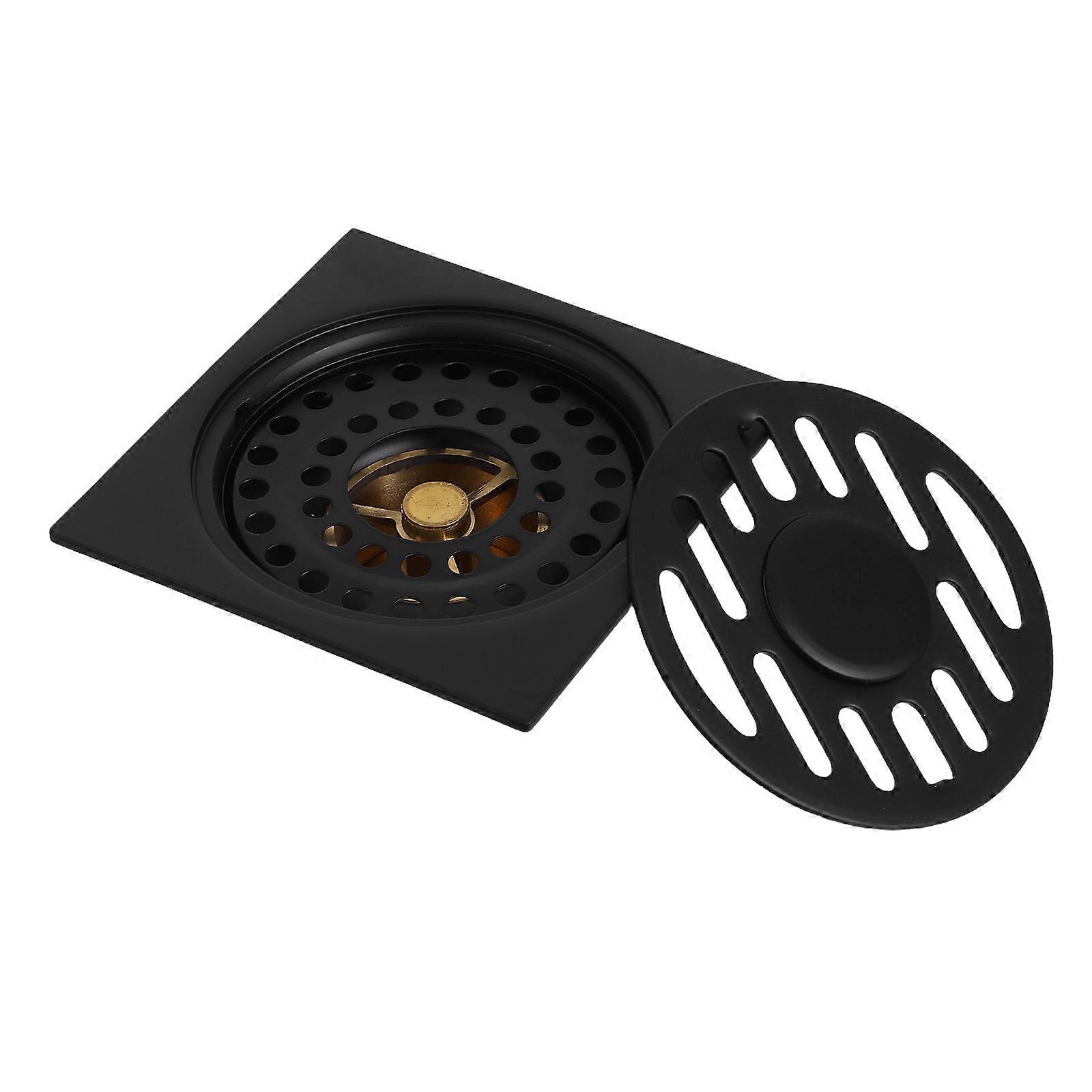 Washing Machine Floor Drain Stainless Steel Strainer with Detachable Cover