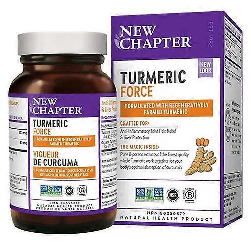 New Chapter Turmeric Force, 60 Caps (Pack of 3)