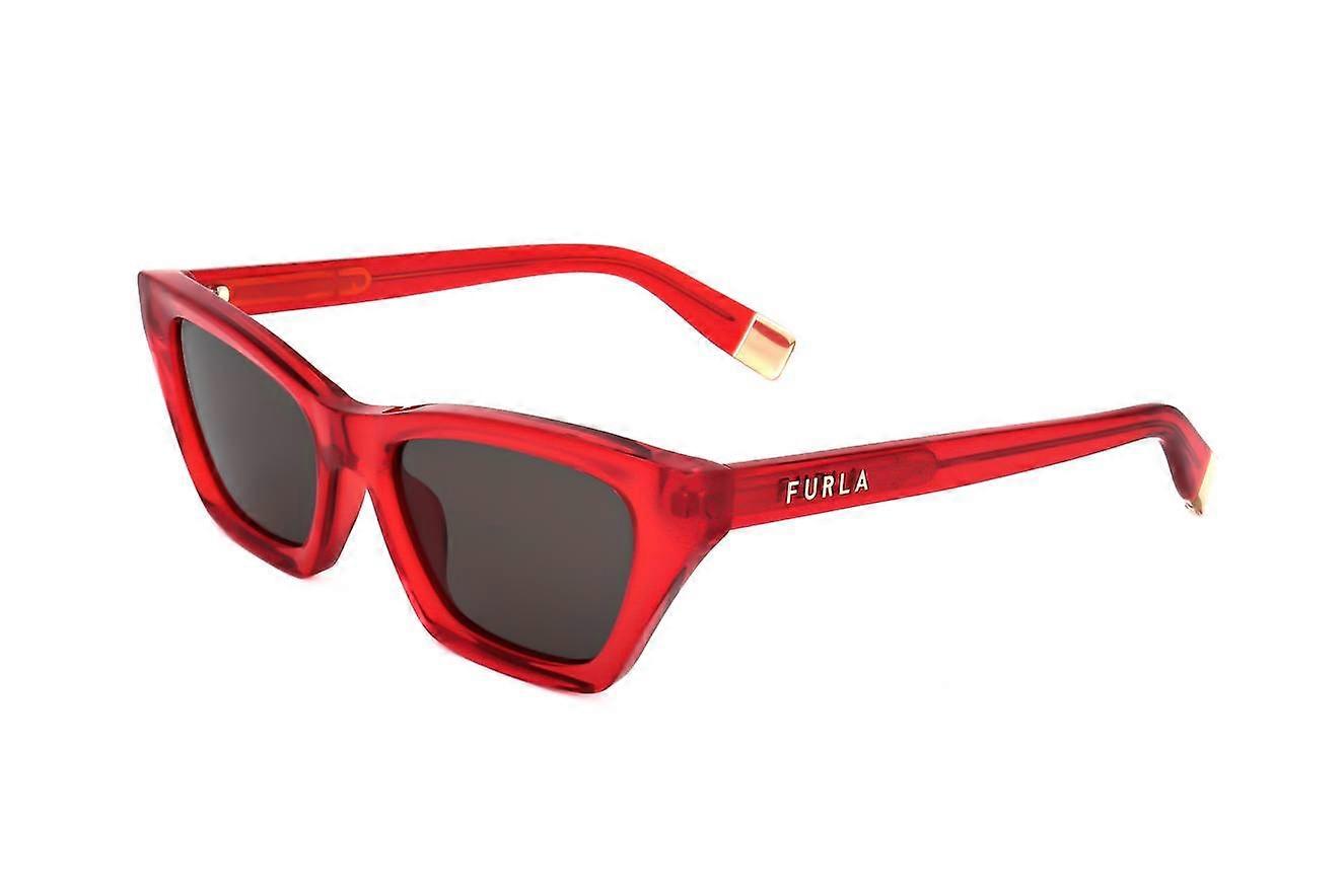 Aurinkolasit Furla SFU777V 0768 KIILTÄVÄ LÄPINÄKYVÄ PUNAINEN 53/18/140 NAINEN