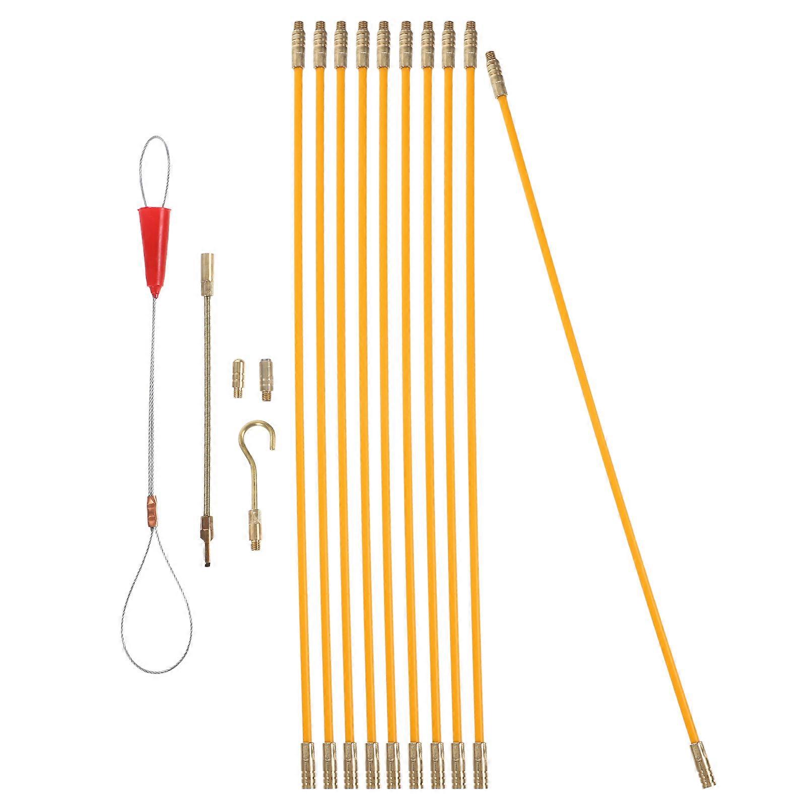Electrical Wire Cable Pulling Fish Tape Kit for Efficient Wire Running