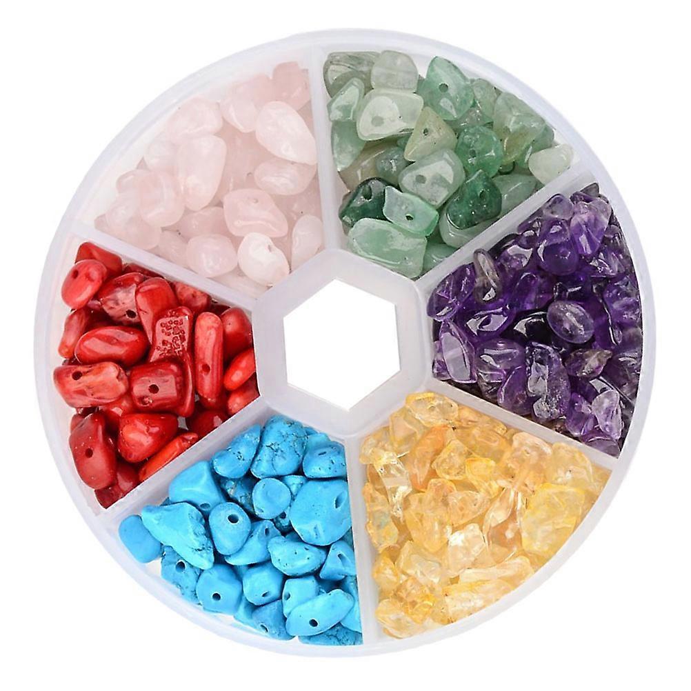 Colorful Stone Beads for DIY Making Multi Beads with Bright Colors 1 Box