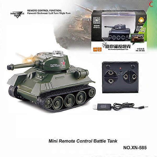 Remote Control Small Tank Ultra-small Mini RC Crawler Driving M C one size