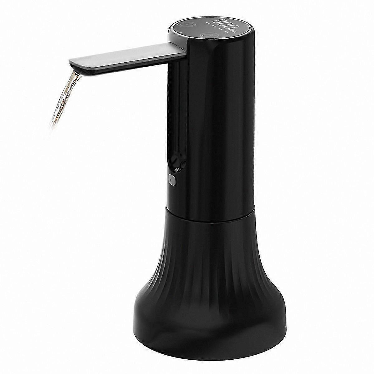 Automatic Water Dispenser with Detachable Pump for Drinking, Black Color