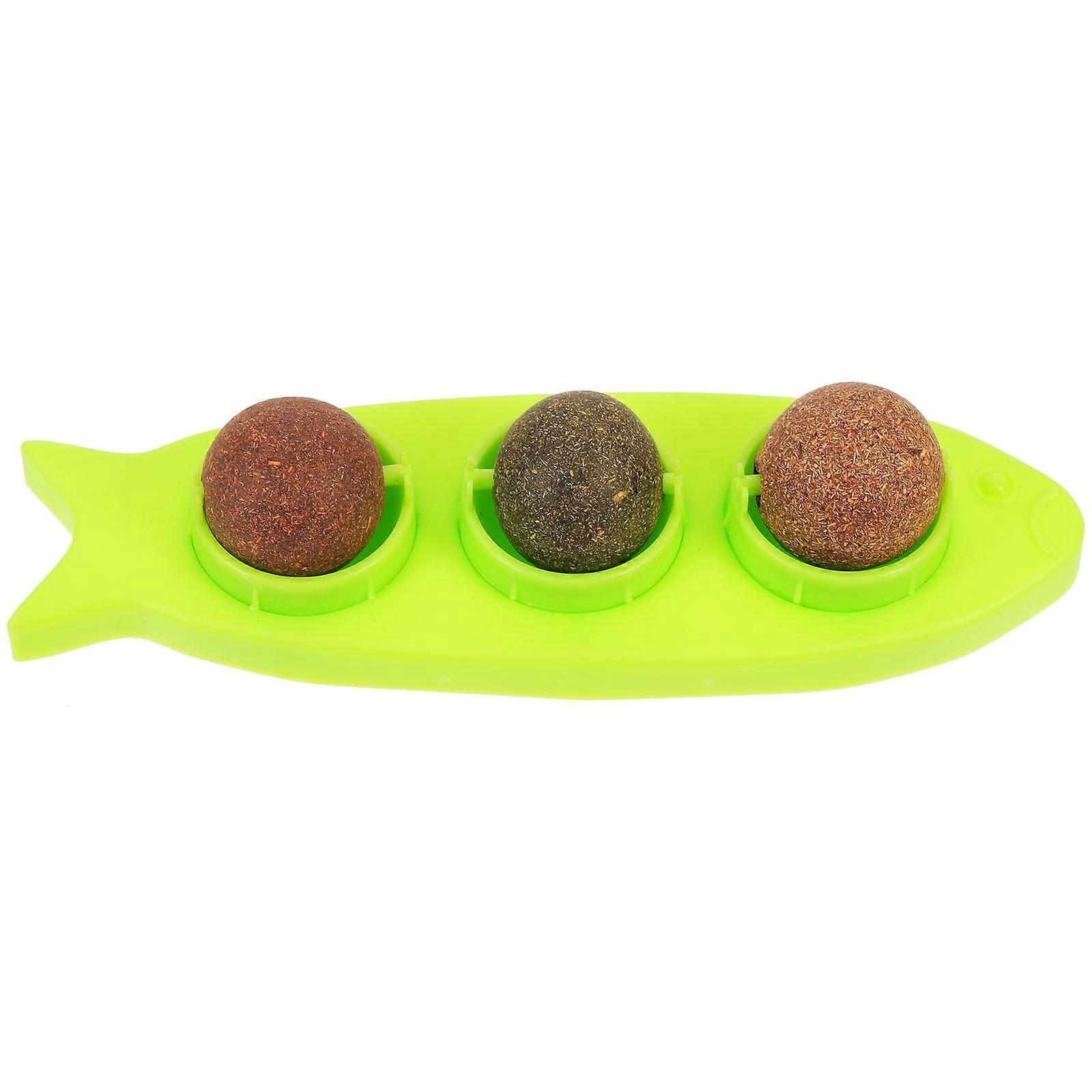 Interactive Kitten Supply with Replaceable Mint Balls, Promotes