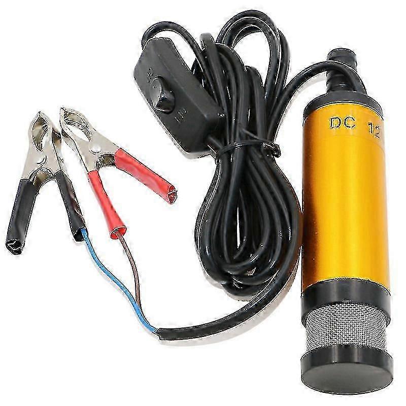 12V Submersible Pump for Diesel and Water Transfer - Durable and Efficient