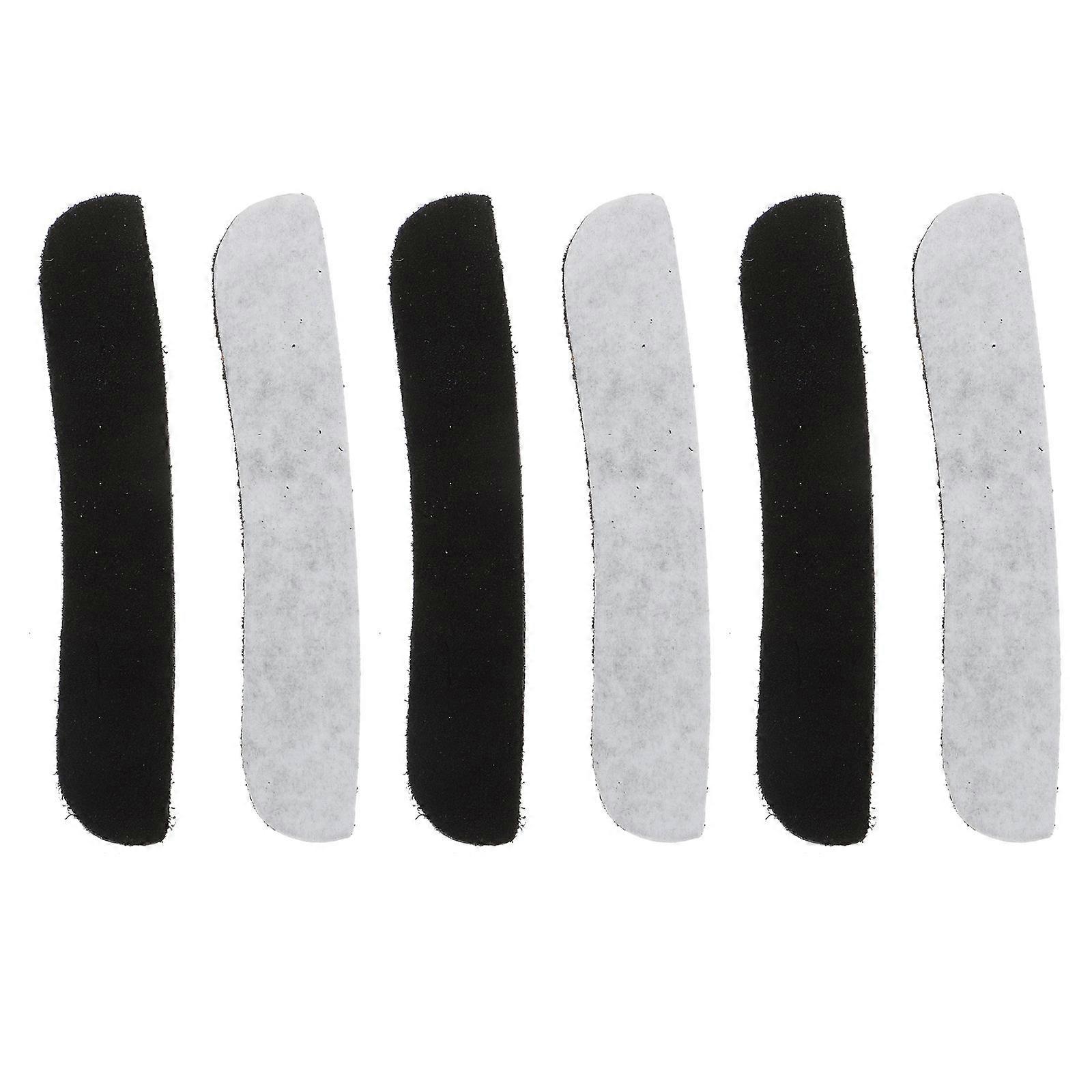 6pcs Durable Cattlehide Angle Protective Films Anti Wear Angle Sheets for Erhu