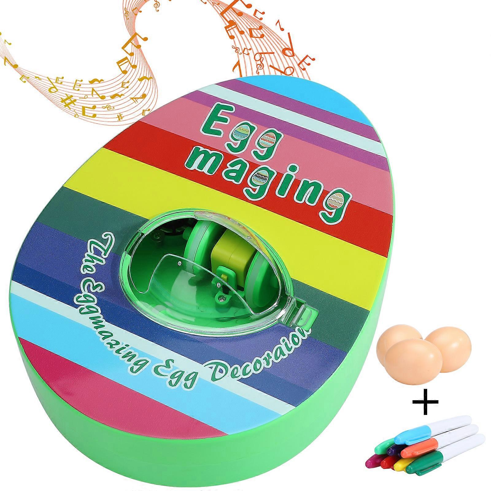Kids' DIY Electric Easter Egg Doodle Machine