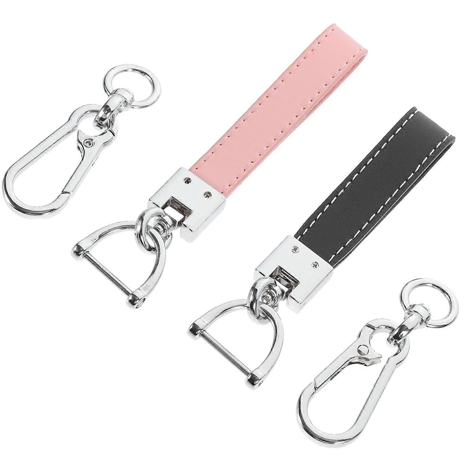 Portable Key Management Wristlet Keychain For Women 2Pcs Assorted Color Practical