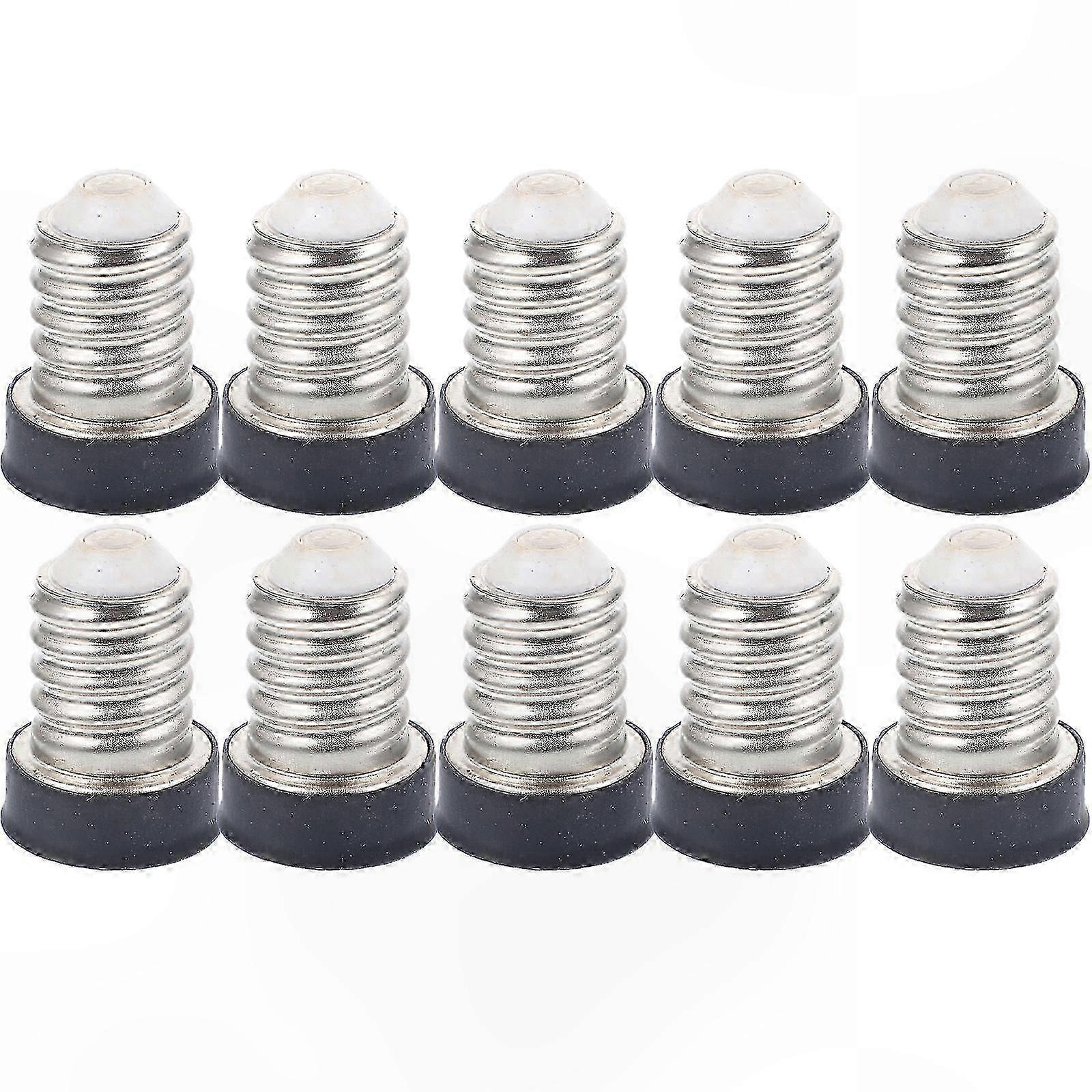 E14 to E12 Socket Adapter 10pcs - Bulb Base Converter, Lamp Socket Adapter for Chandeliers