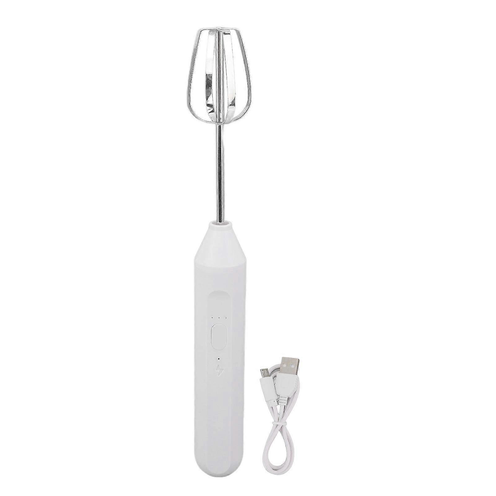 Electric Handheld Egg Beater & Milk Frother - Versatile Coffee Blender & Milkshake Foamer Kitchen Tool for Effortless Mixing