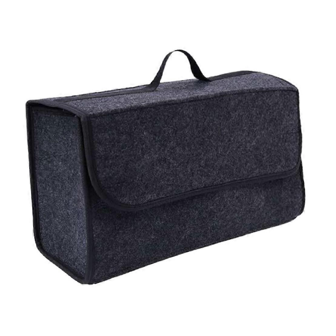 Car Boot Storage Bag Organizer Case - Waterproof Car Inner Tidy Bag for SUVs and Hatchbacks - Adjustable Compartments