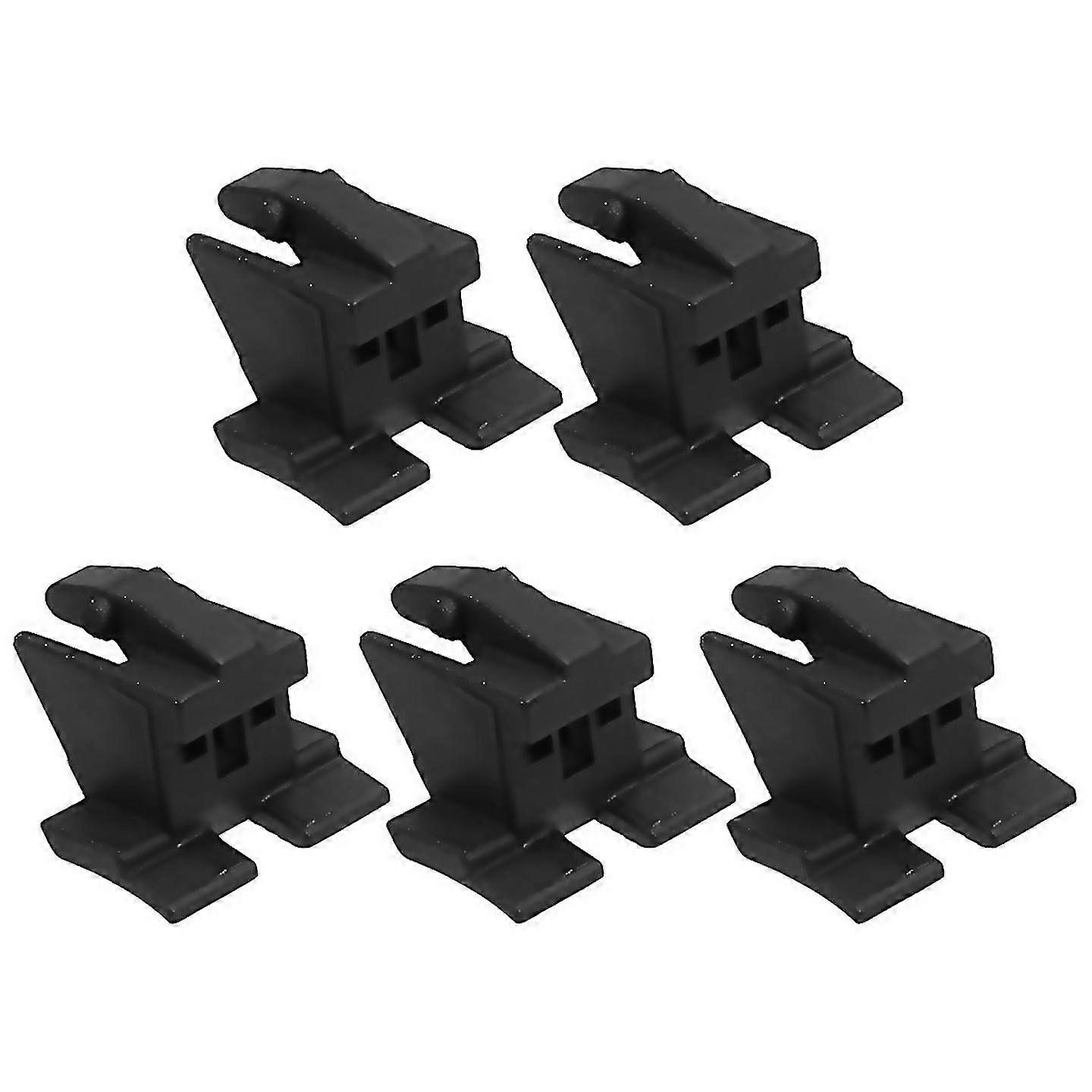 For 5pcs Desktop Computer Mainboard Pcie 16x Graphics Card Slot Socket With Fishtail Fixing Clip Slo