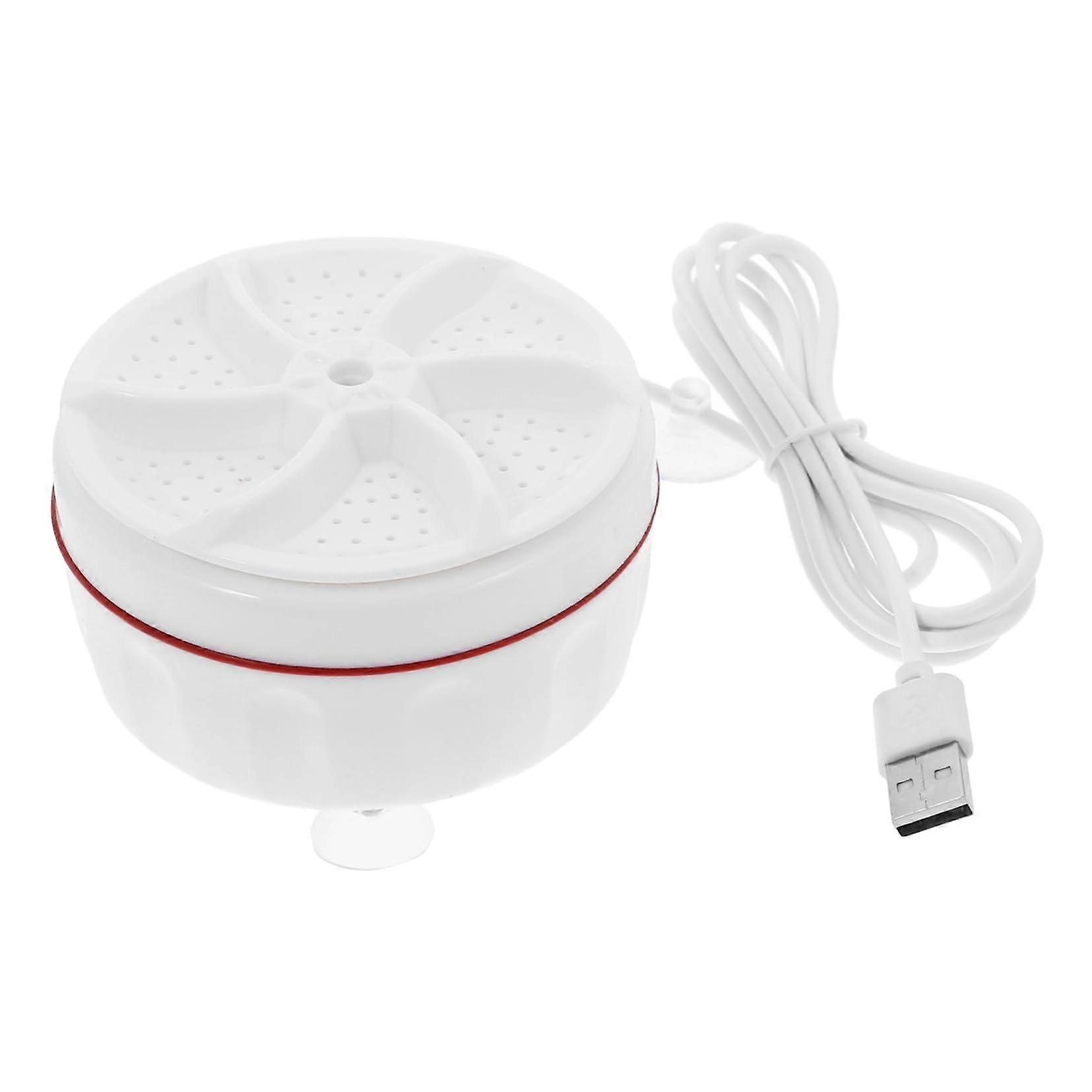 Mini Washing Machine Portable Compact Washer USB Powered 2-Piece Set For Underwear Home And Travel Dorms
