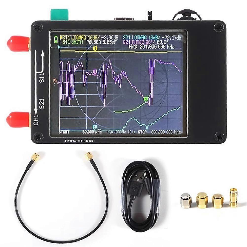 Multifunctional Antenna Analyzer Vector Network Analyzer MF HF VHF UHF SD Card Support Easy to Use