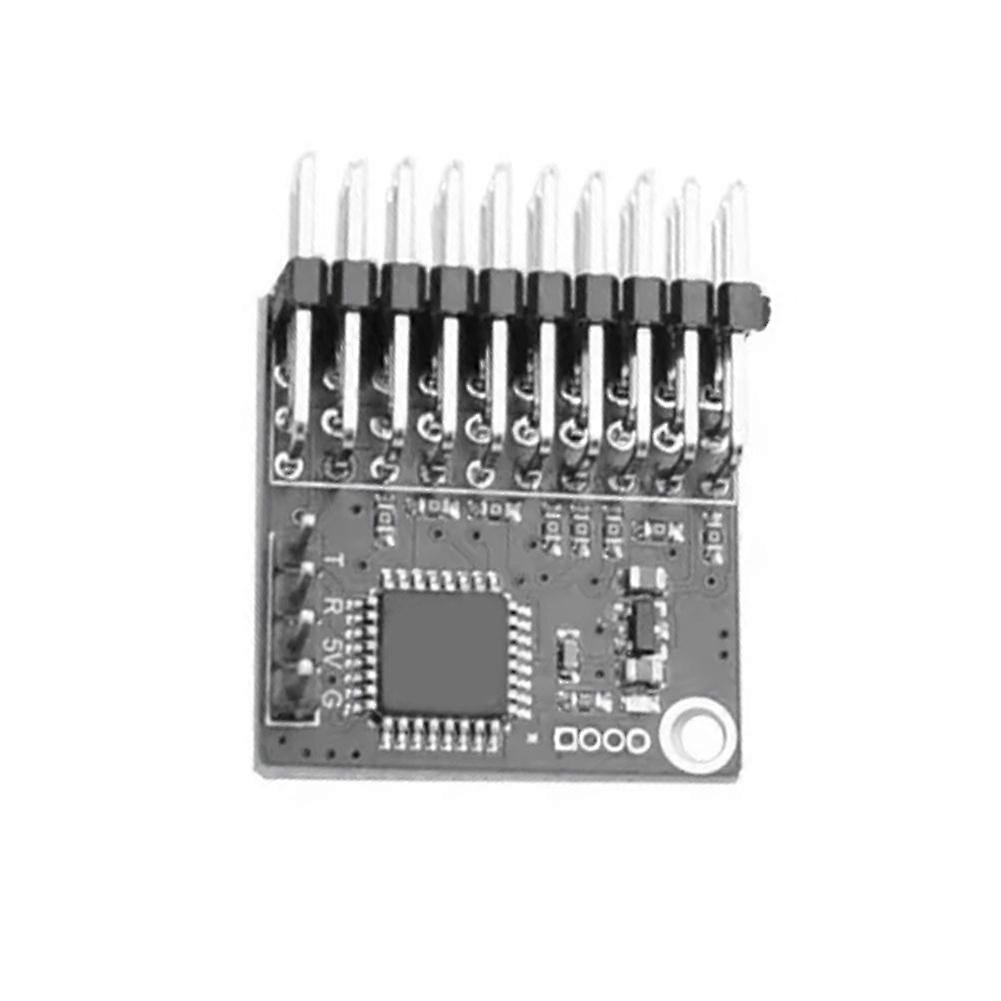 RC FPV Receiver Signal Conversion Module 4-18V Wide Voltage Input Support CRSF/SBUS/PPM Protocol Automatic Convert