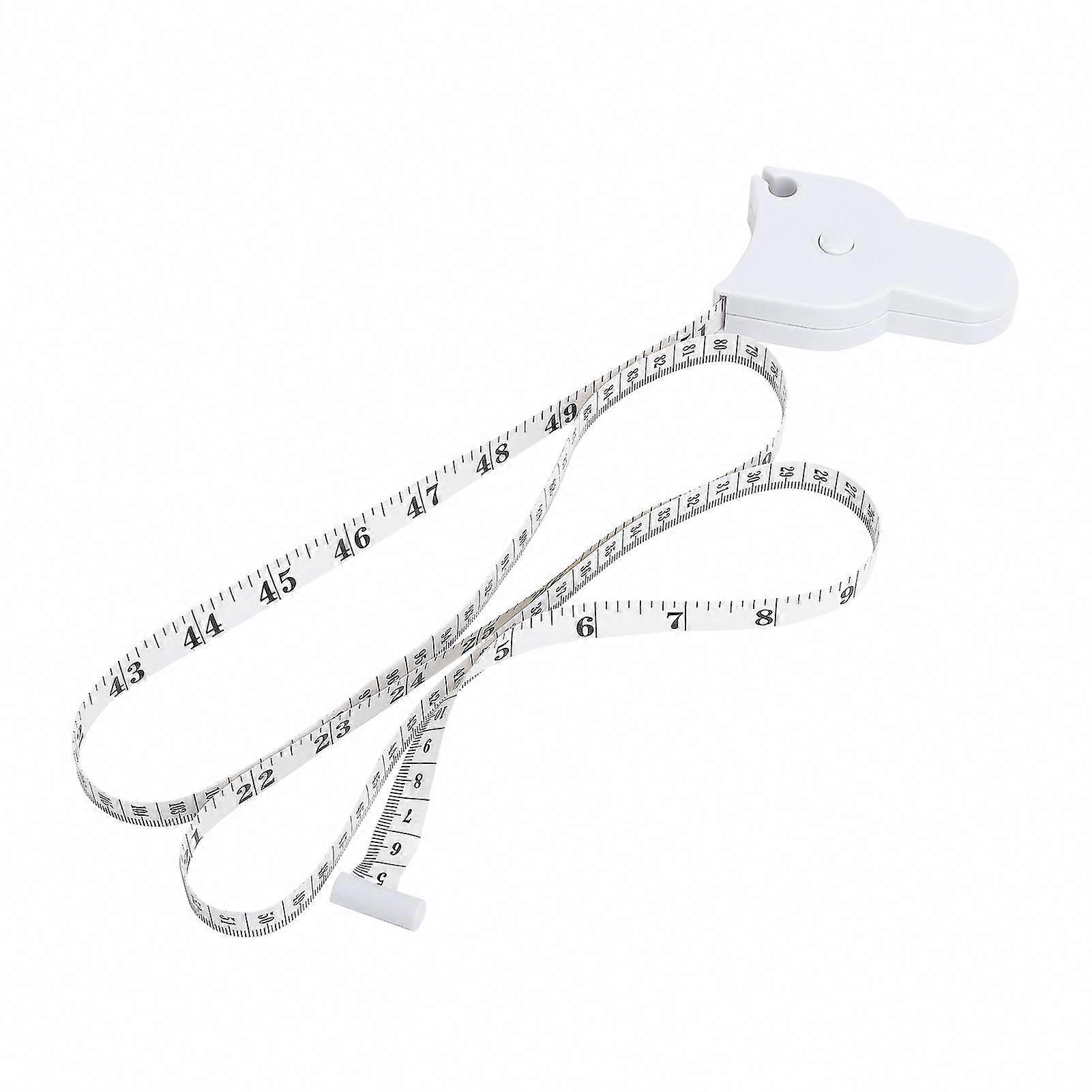 Double Sided Body Measuring Tape for Waist Hips Legs - Retractable cm/inch Scale
