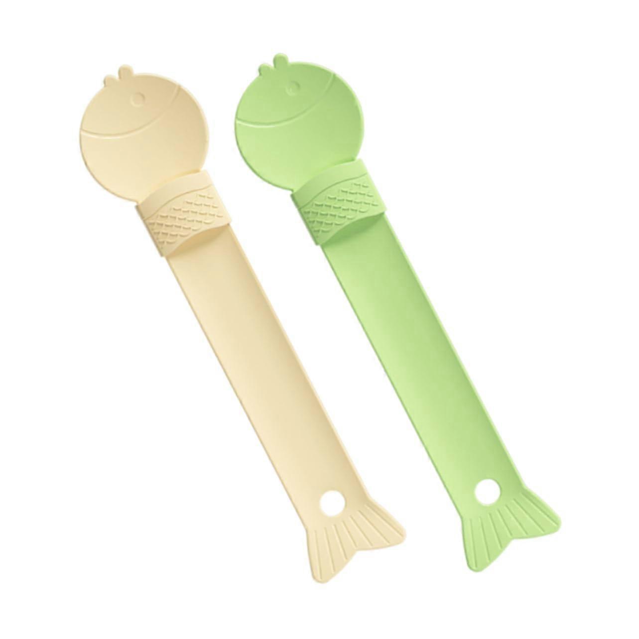 10Pcs Cat Wet  Dispenser Multi Functional Feeding Spoon for Pets