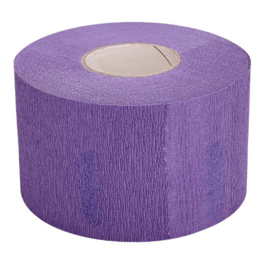 1卷一次性弹性颈条，用于理发理发用品纸缠绕条颈巾纸美发配件