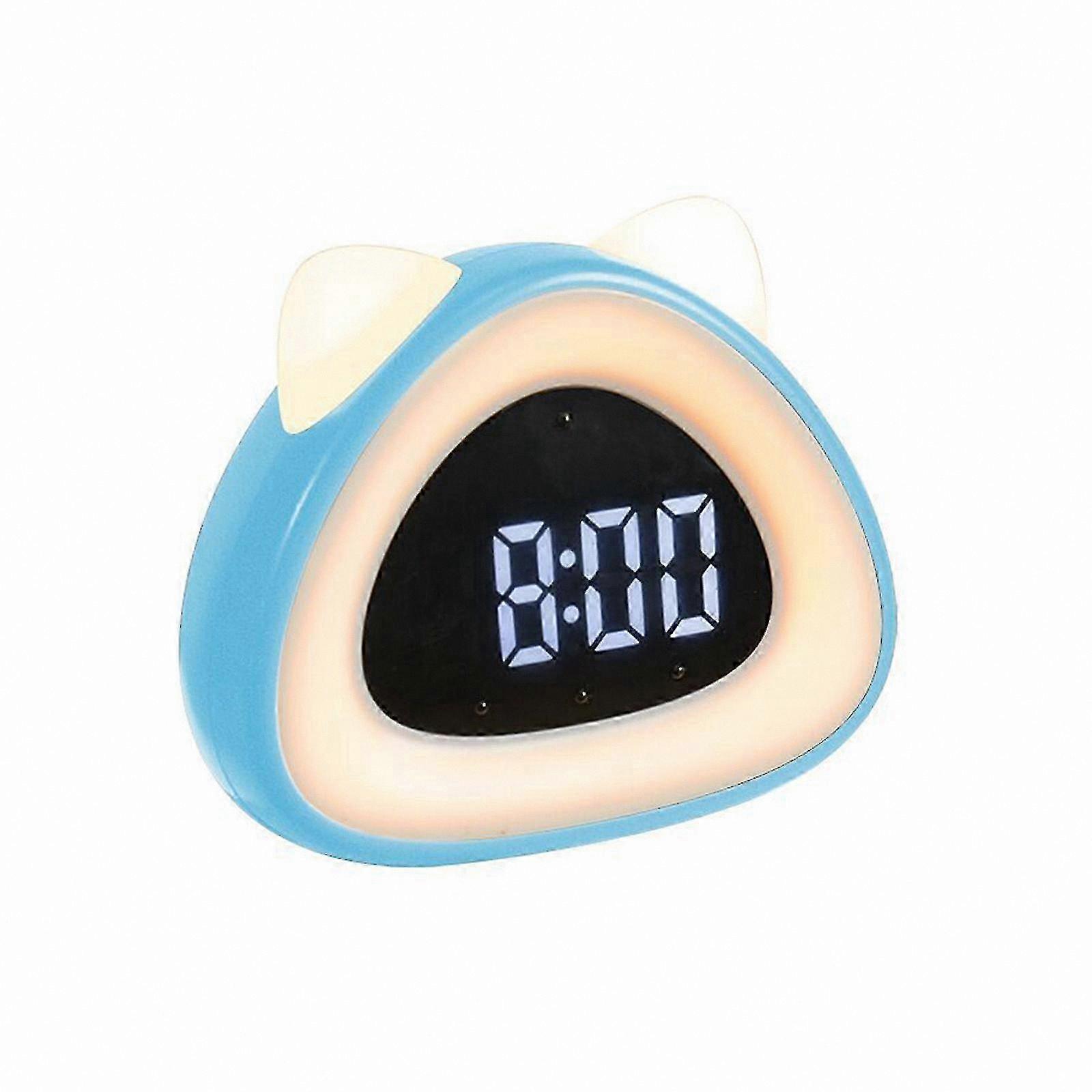 Toddler Alarm Clock with Sleep Trainer and Time to Wake Feature for Kids