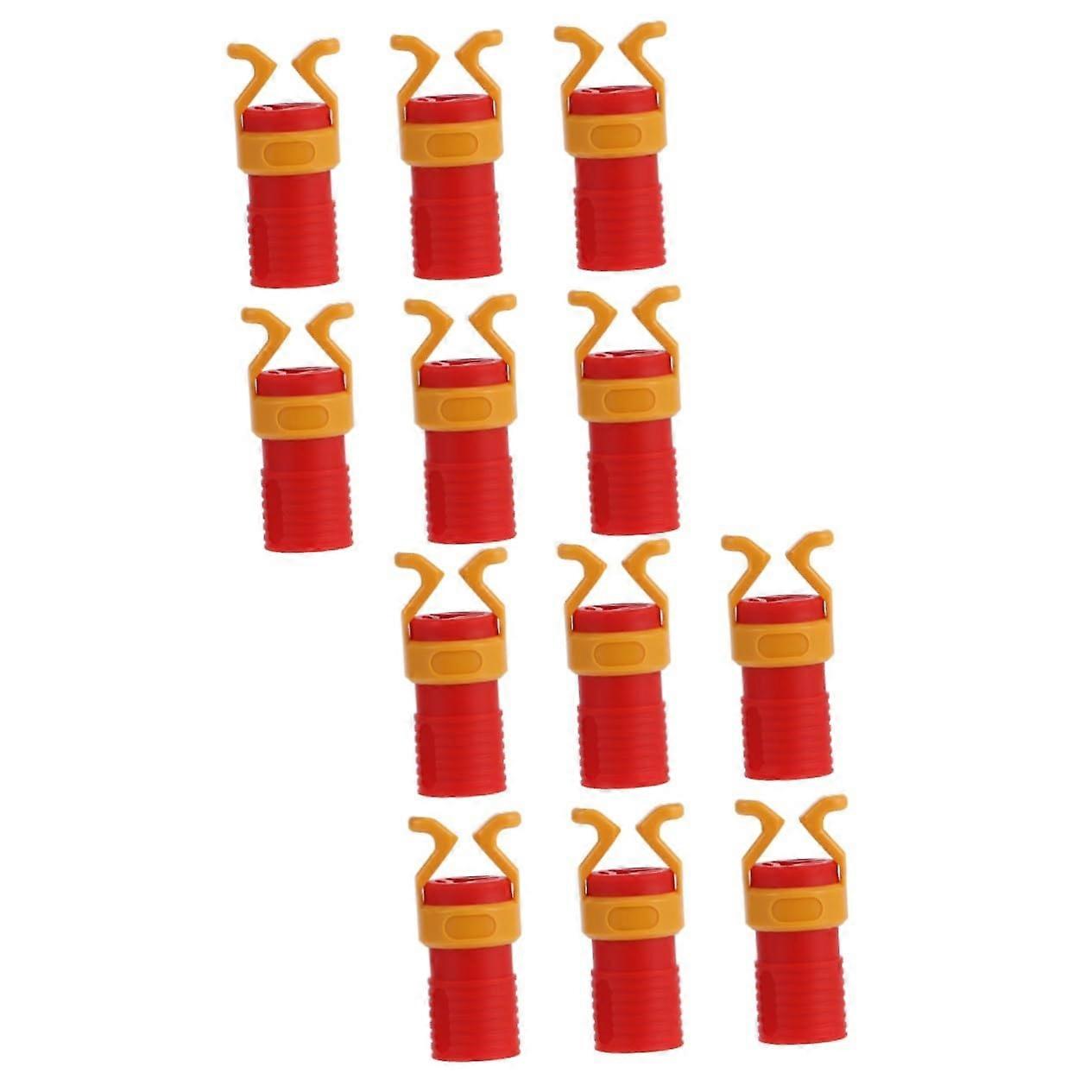 Manual Screw Gripper Holder Set of 2 for Woodworking ABS Plastic Clamp Fixing Sleeve 6pcs Each