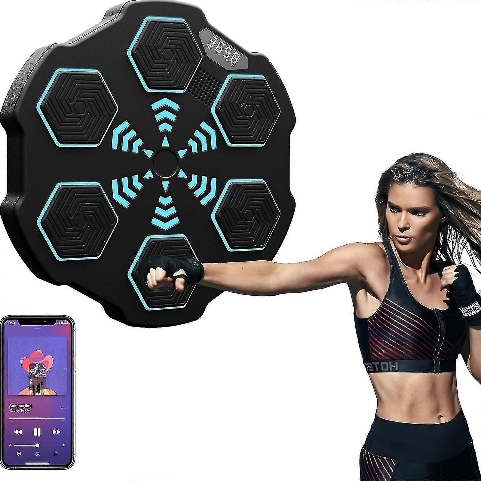 Intelligent Bluetooth Music Boxing Machine with USB Charging, Target Boxing Trainer