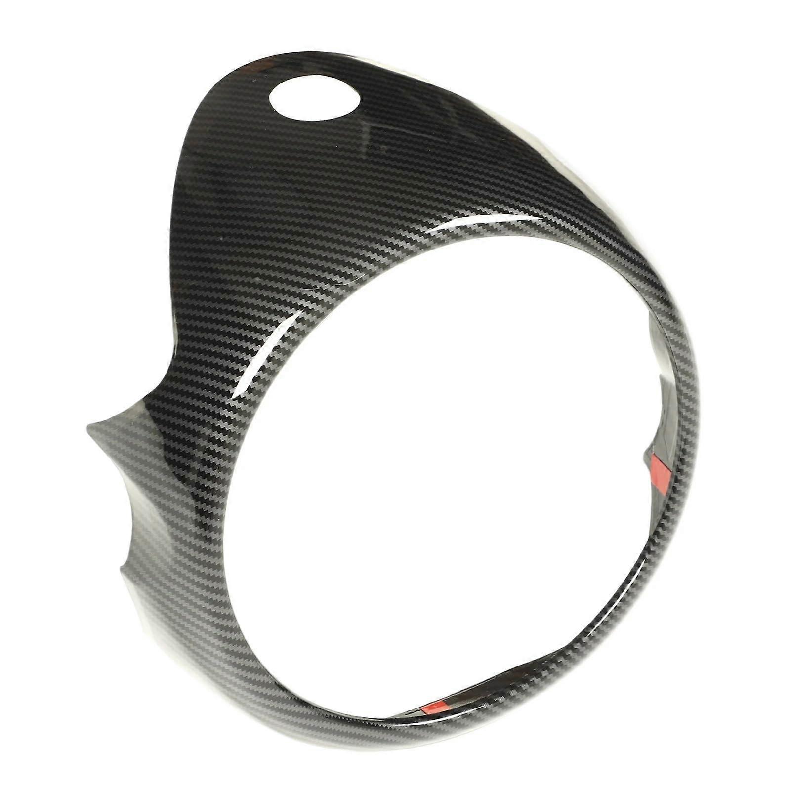 Gauge Bezel Dash Instrument Panel Frame Center Console Speedometer Cover Carbon Fiber Color Wearproof Stylish For Cooper R54 R55 R56 R60 Ref: 8420