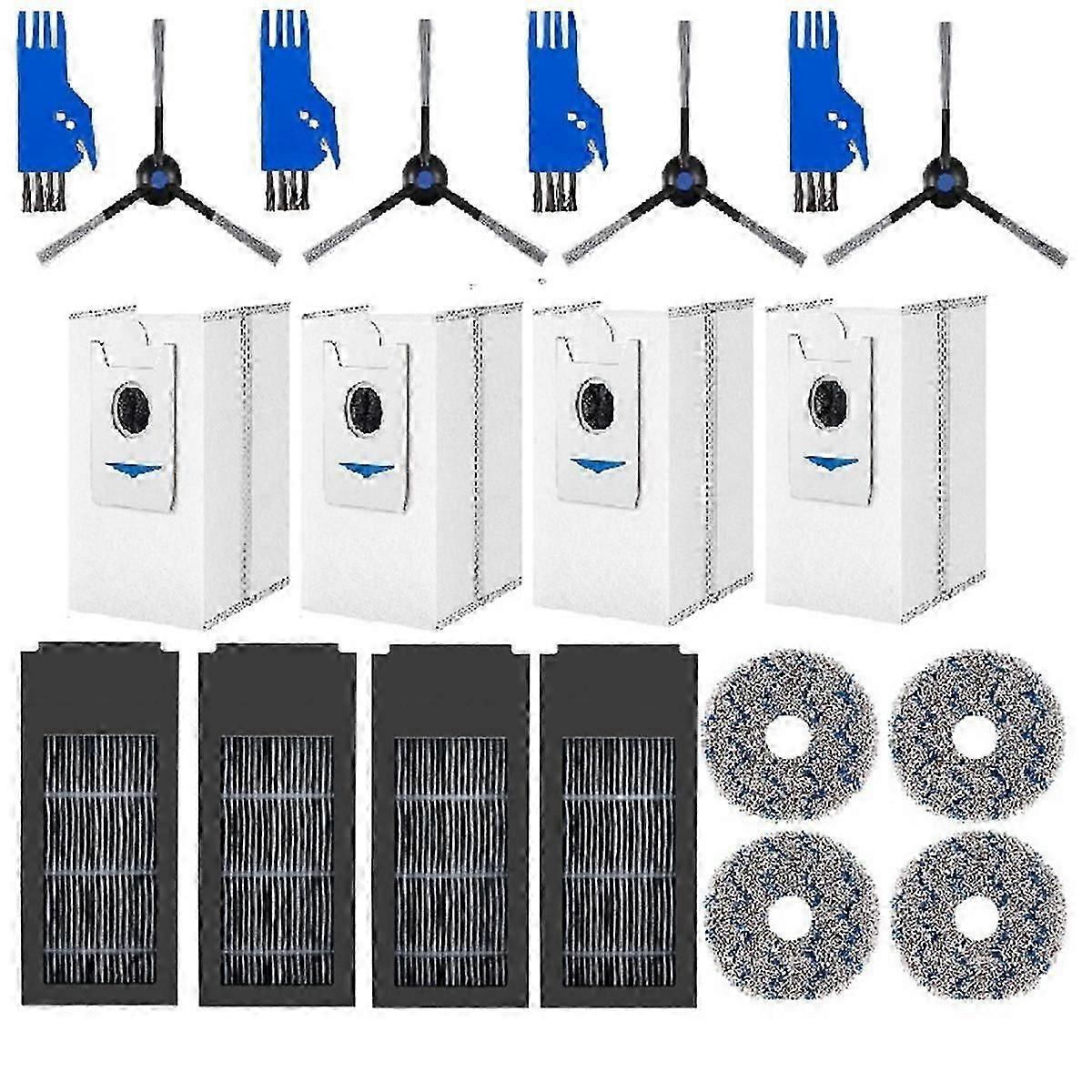 X2Sマシン掃除機用サイドブラシ、ラグフィルタークリップ、カーボンダストバッグクリーニングブラシ