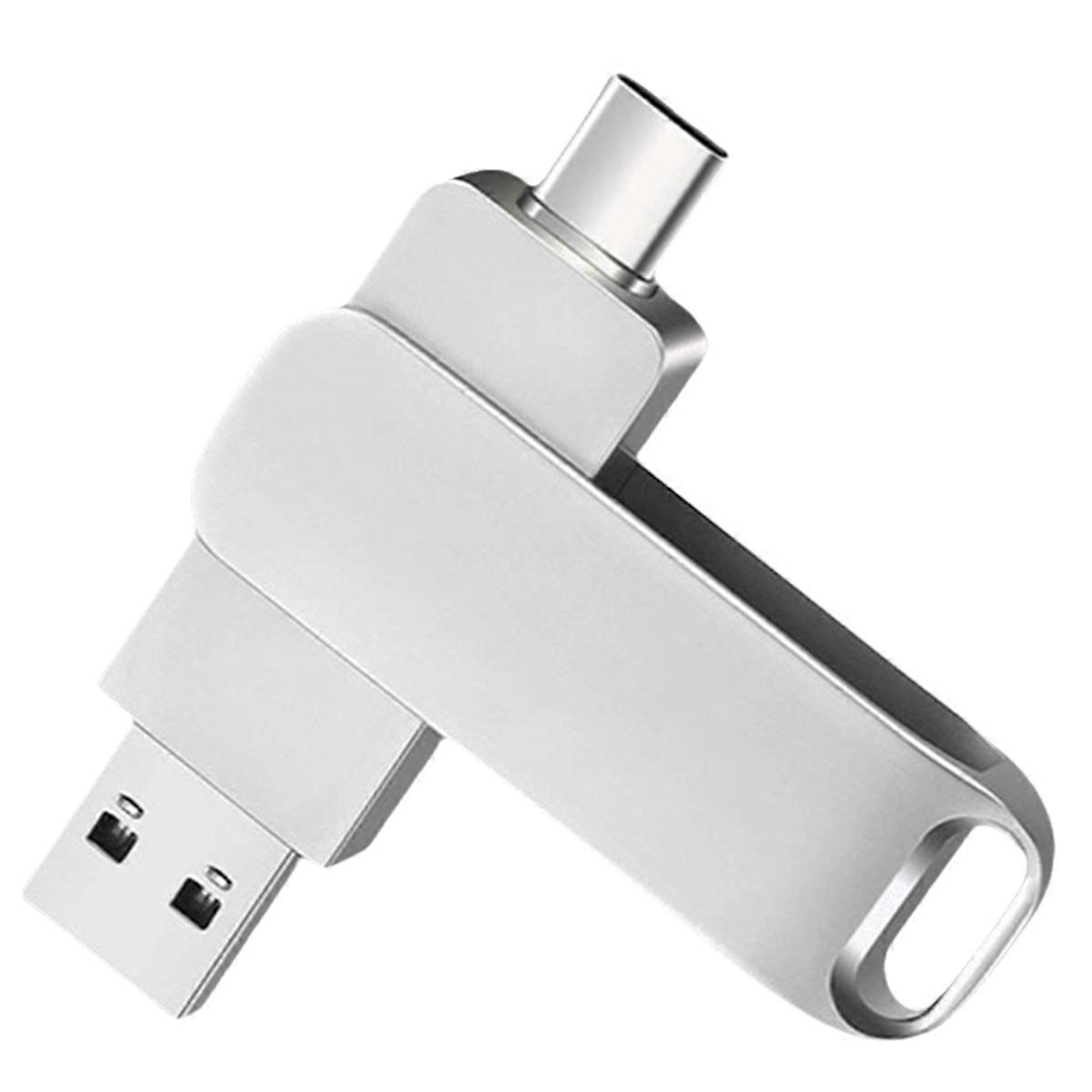 TYPE-C Metal Pen Drive 128GB Waterproof USB Flash Drives 128GB Memory Stick Business Gift U Disk