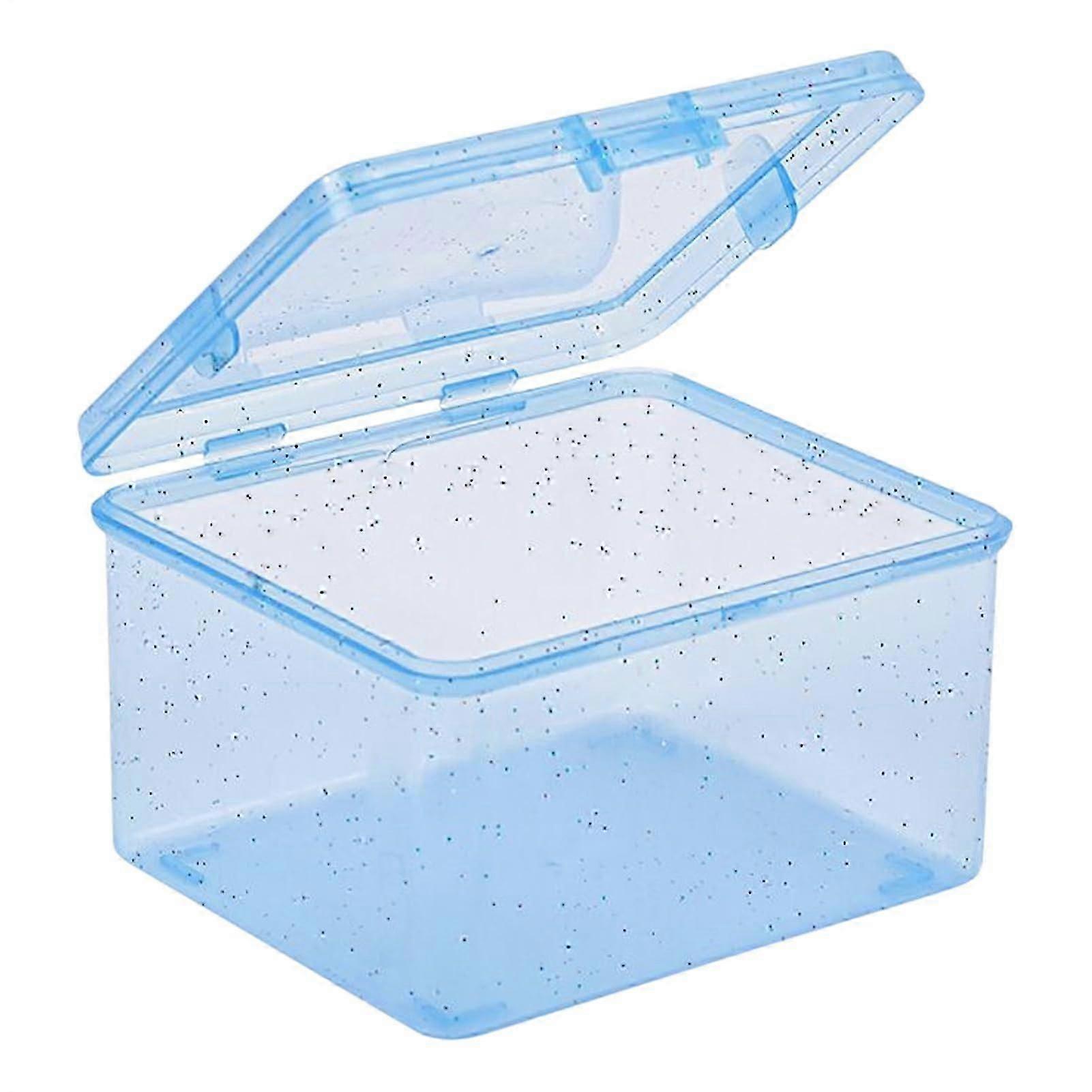 Trading Card Storage Box with Dust Protection and Adjustable Compartments