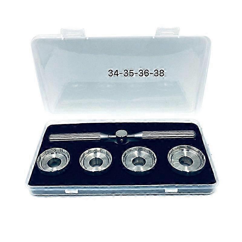 Professional Watch Opener Set with Wrenches for Watch Back Case Repair, Sizes 4, 35, 36, 38