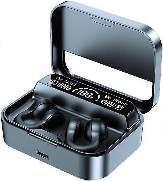 Bluetooth 5.3 Earphone Wireless Headphone Touch Control 1A16qX60(black)