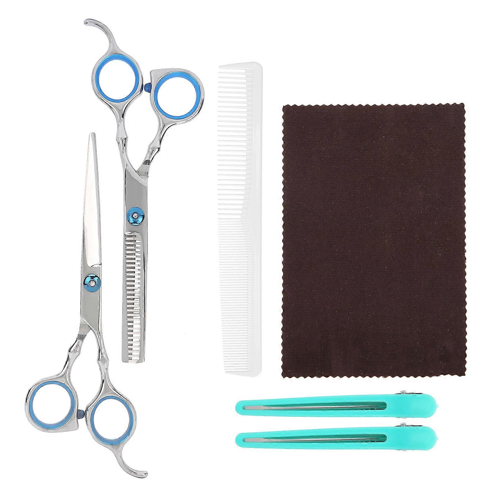 Hairdressing Tool Set with Scissors, Thinning Shears, Comb & Bag