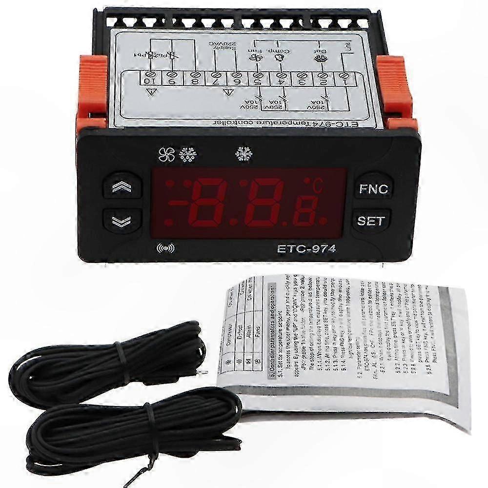 Digital Thermostat Controller for Temperature and Refrigeration with Alarm Function