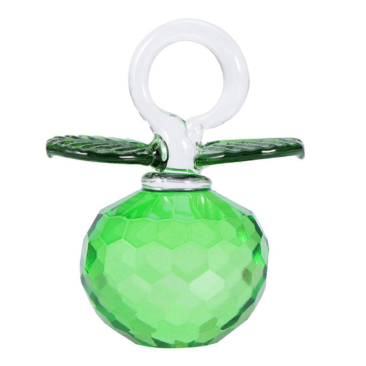 Water Crystal Apple Crystal Paperweight Figurines for Decoration