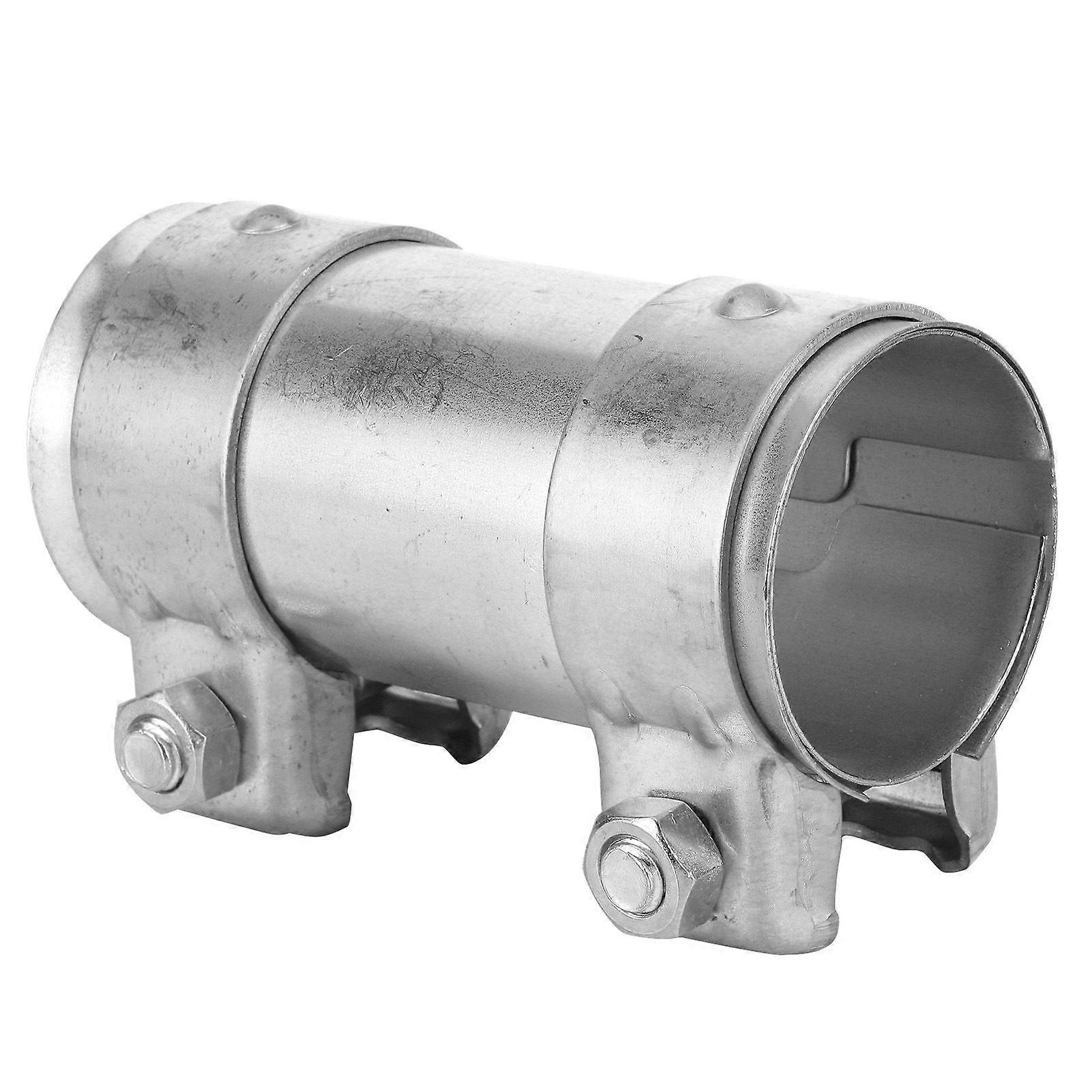 العادم كاتم الصوت أنبوب موصل النجار المزدوج المشبك الأكمام 2in / 51mm السيارات التبعي