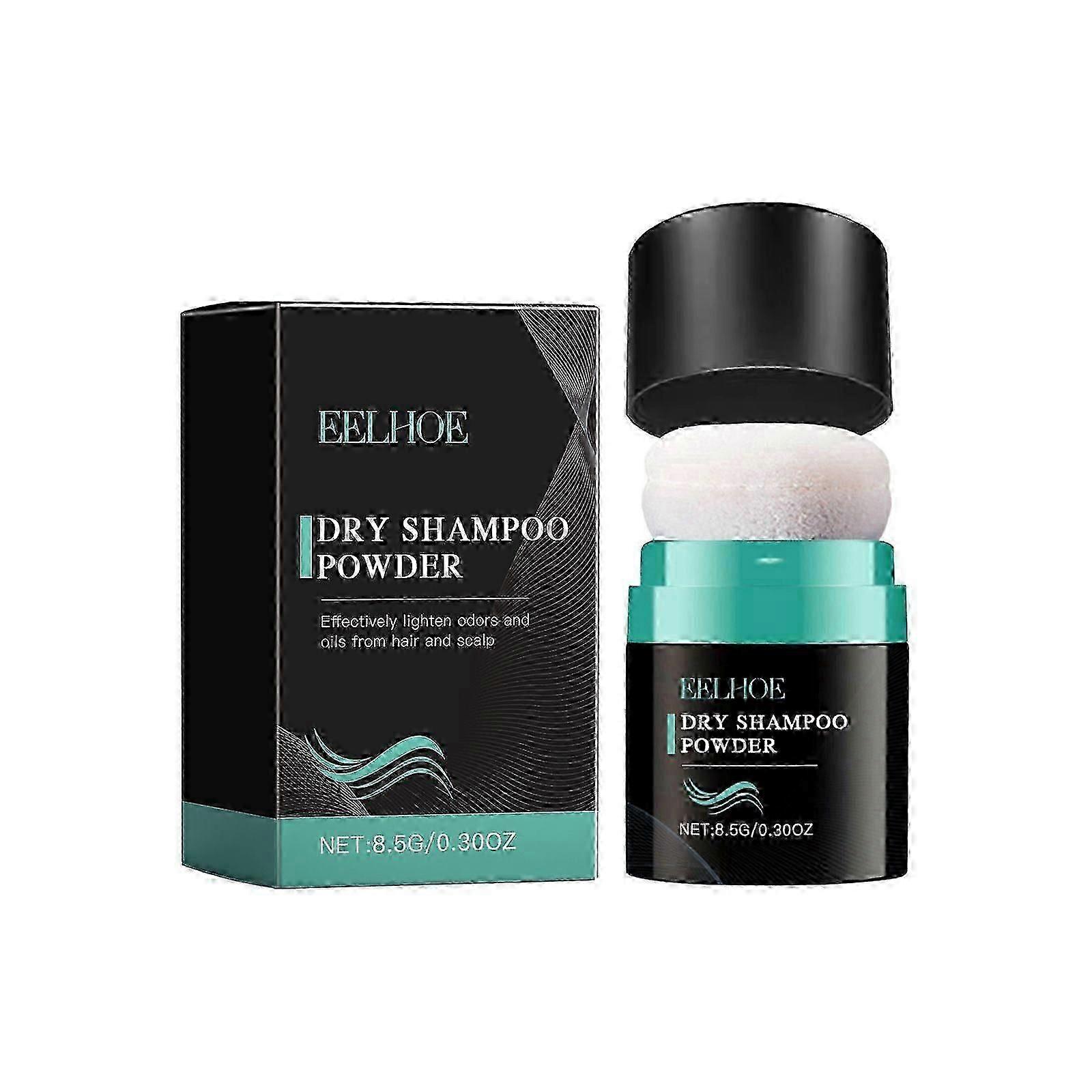 Eelhoe Dry Cleaning Hair Volumizing Powder Lazy Refreshing Oil Control Volumizing Powder Bangs Styling Leave-In Dry Powder
