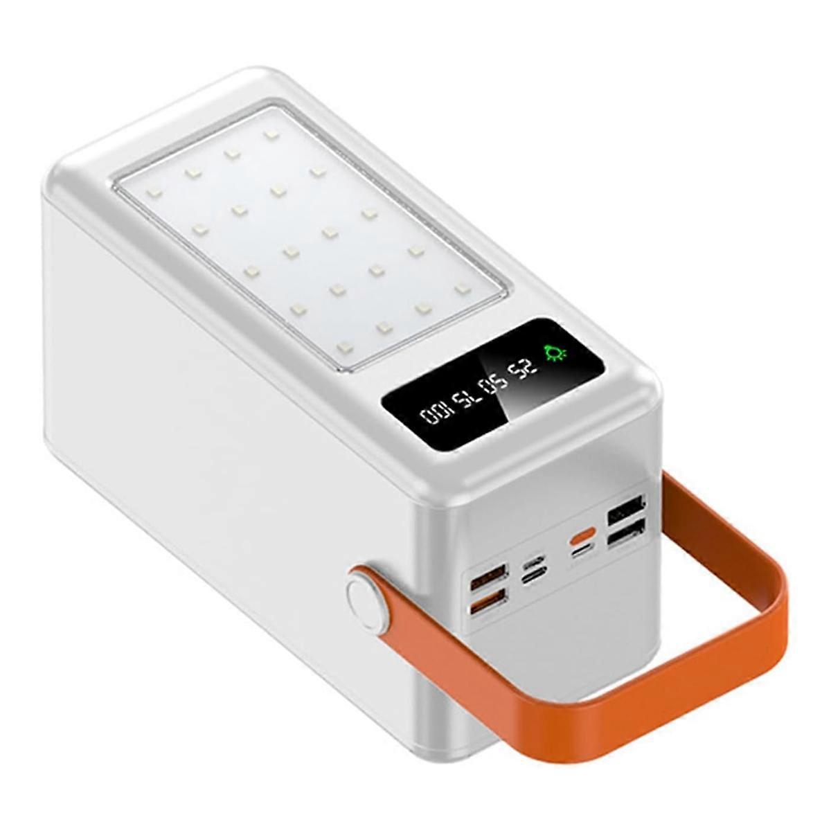 35-Slot 18650 Battery Housing Case with LED Flashlight (No battery )