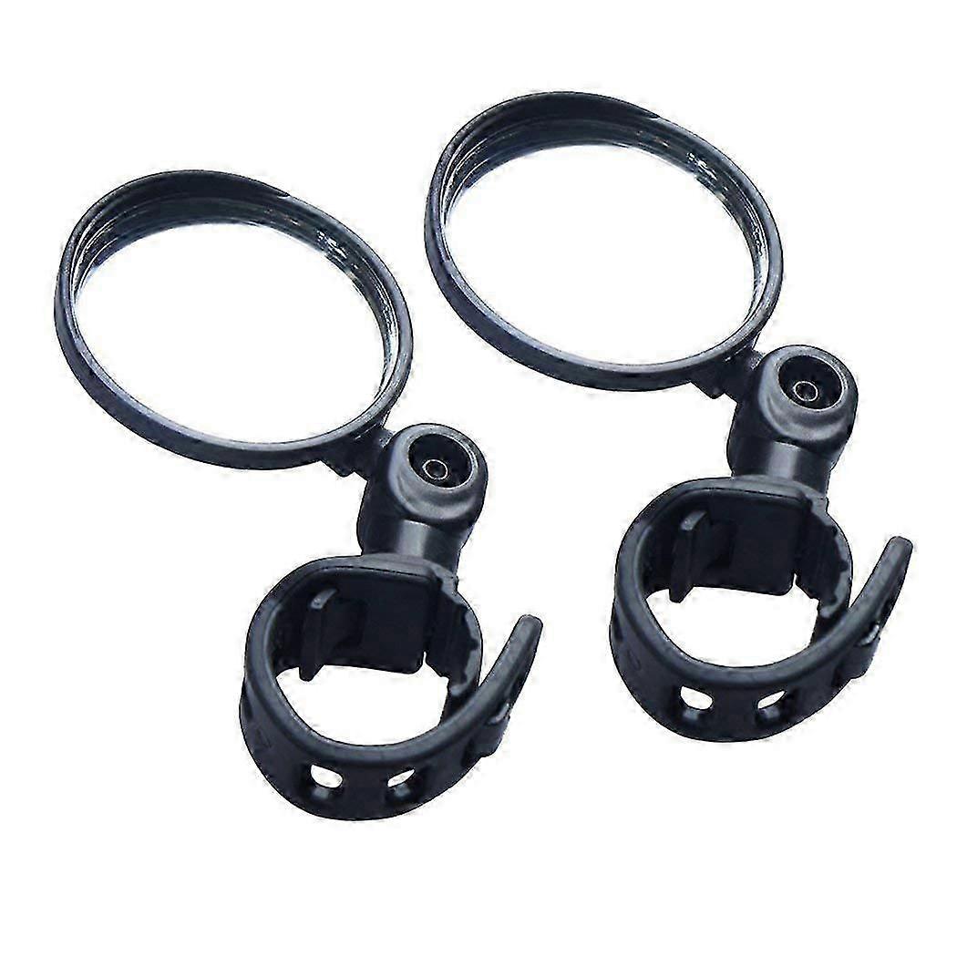 1 Pair Cycling Bicycle Bike Rear View Mirror,Convex Reflector Mirror With Wide Angle Lens and Adjus