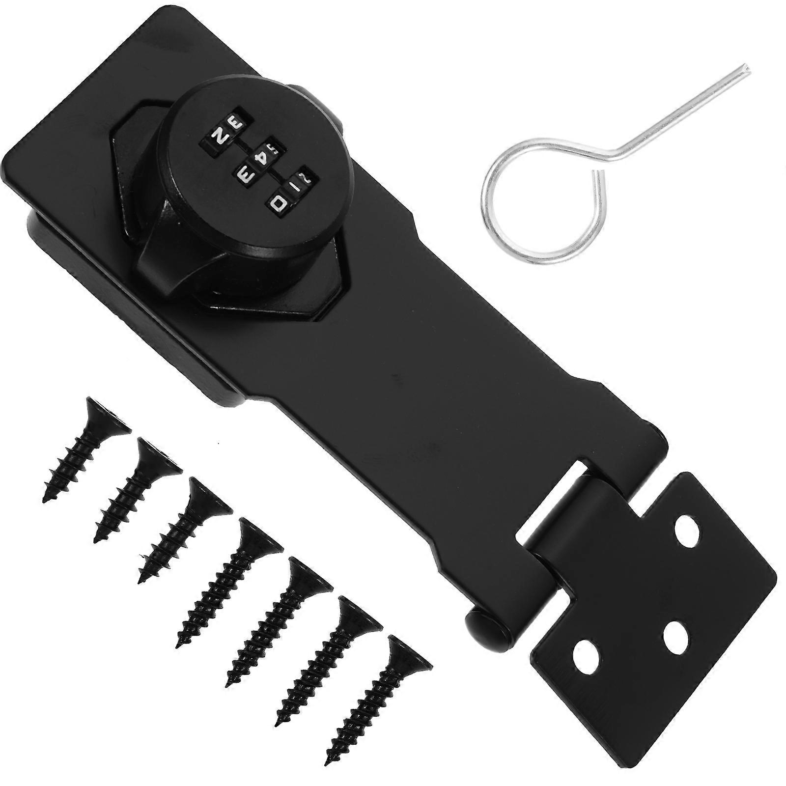 Combination Lock Cabinet Lock with Password Code Function 4Pcs Set
