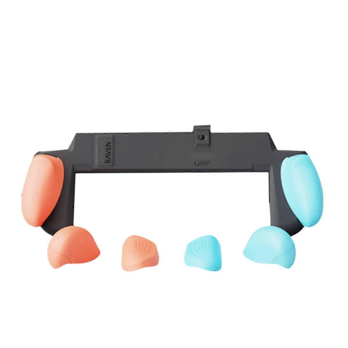 For Switch2 Case Plastic Grip Protective Shell+Joystick Caps Kit for Switch2 NS2 Dust-Proof Cover Gr