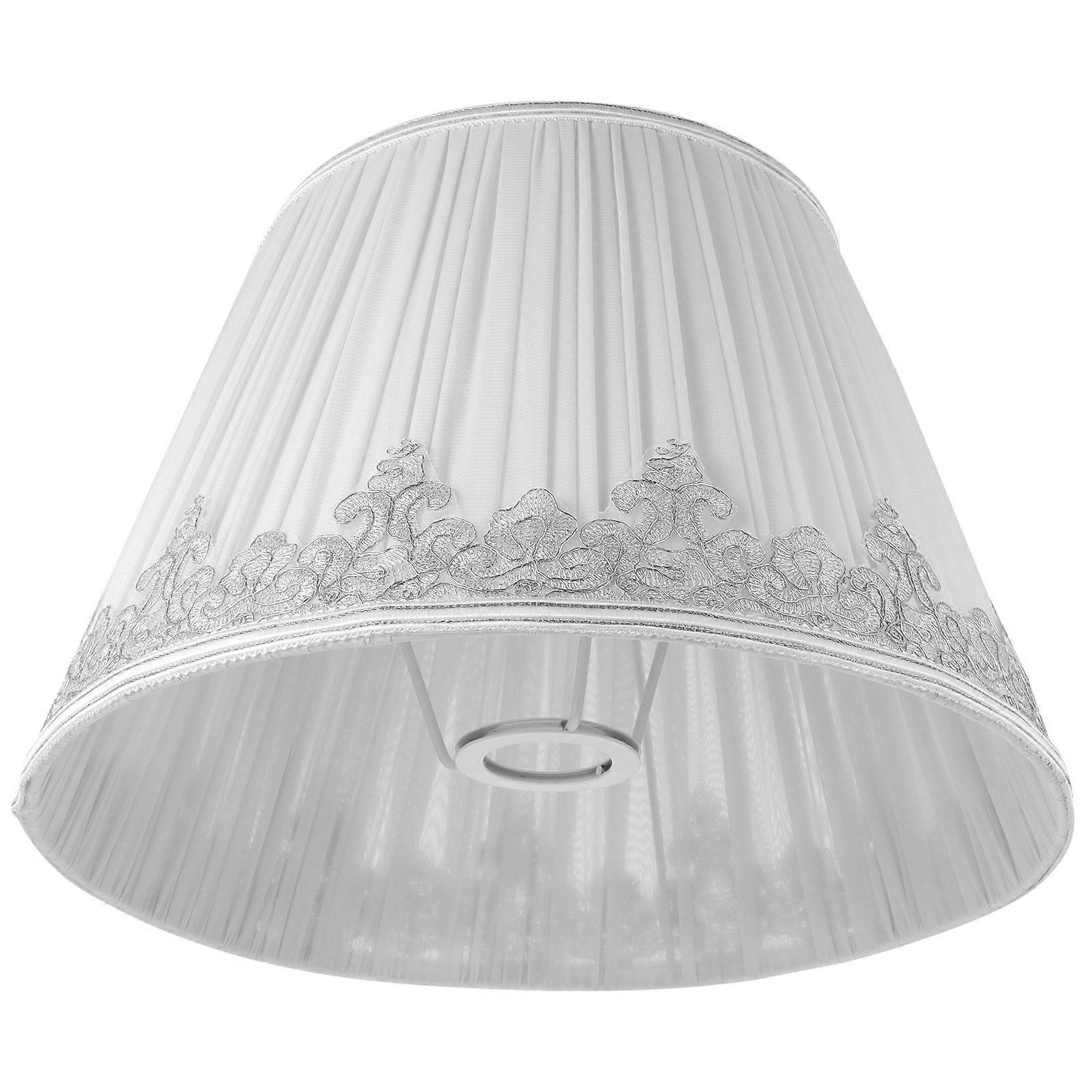 Lampshades For Table Lamp Replacement Lampshade Chandelier Wall Lamp 33x23cm White Stylish 1Pcs